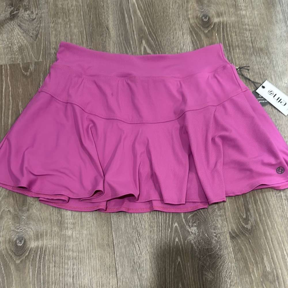 Lija Tennis/Golf/Pickleball Bold Pink Skort